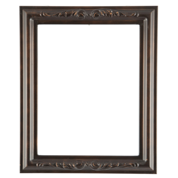 Florence Rectangle Frame #461  -  Rubbed Bronze