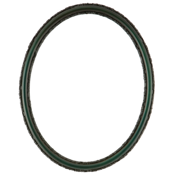 Virginia Oval Frame # 553 - Hunter Green