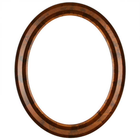 Newport Oval Picture Frame - Mocha |Victorian Frames