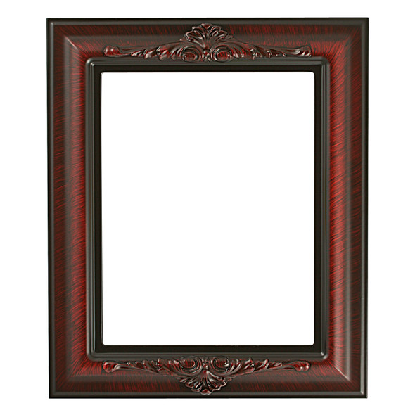 * vintage frame ୨୧ リボン飾り ヴィンテージフレーム Winchester Rectangle Picture Frame - Vintage Walnut |Victorian Frames