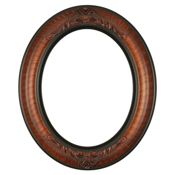 Winchester Oval Picture Frame - Walnut |Victorian Frames