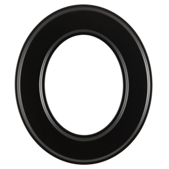 Marquis Oval Frame # 796 - Matte Black