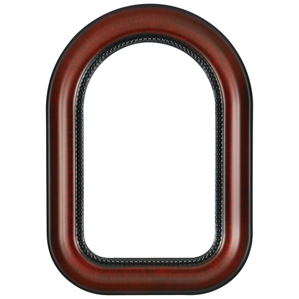 Heritage Round Picture Frame - Vintage Cherry |Victorian Frames