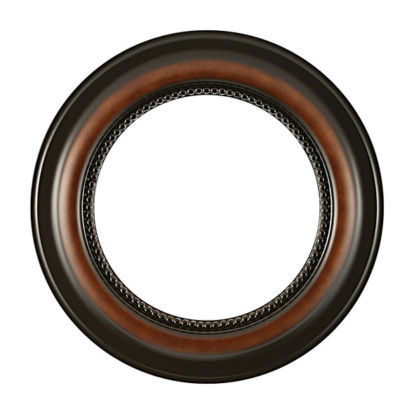 Picture Frames - Round Picture Frames - Brown Round Picture Frames