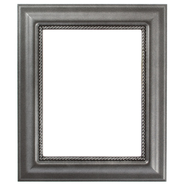 SILVERSTEIN　A-FRAME Brushed Silver Brushed Metal Silver Picture Frame Industrial Framing