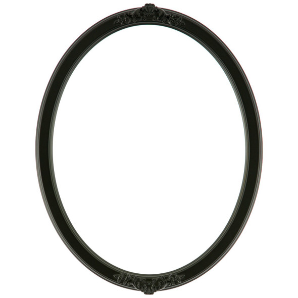 Athena Oval Frame # 811 - Matte Black