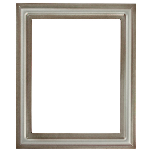 Philadelphia Rectangle Picture Frame - Silver Spray |Victorian Frames