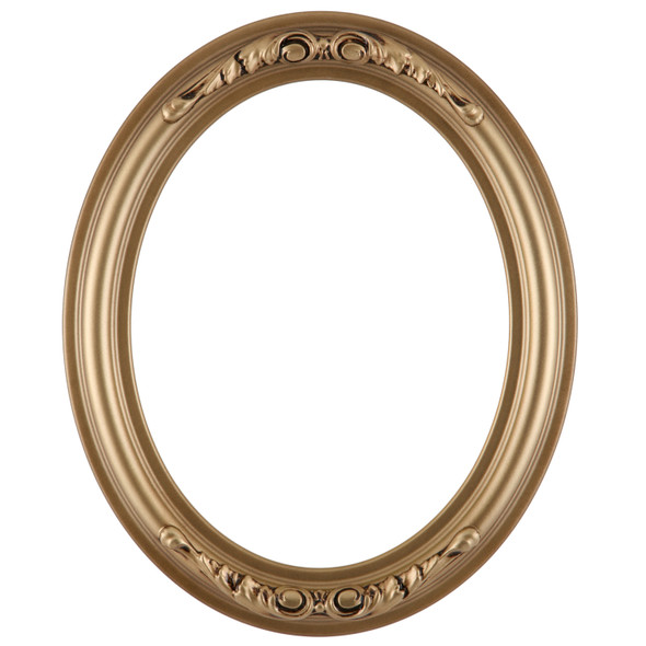 Florence Round Picture Frame - Desert Gold |Victorian Frames