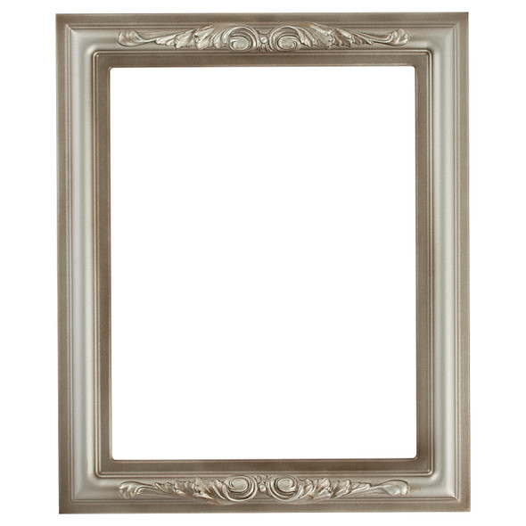 SILVERSTEIN　A-FRAME Brushed Silver Brushed Metal Silver Picture Frame Industrial Framing