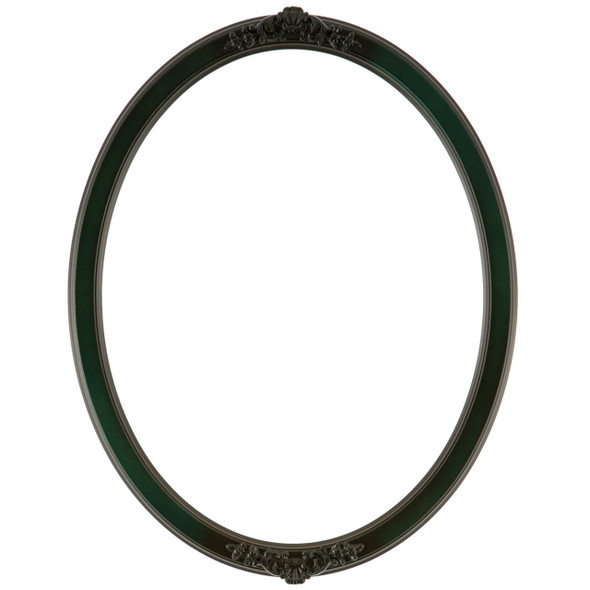 Athena Oval Frame # 811 - Hunter Green