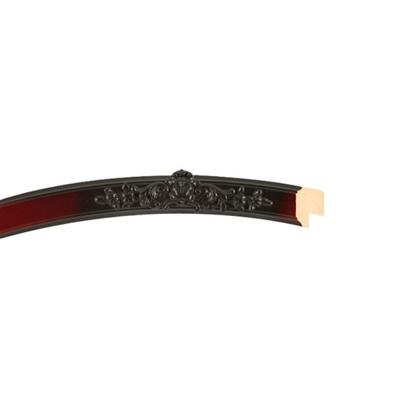 Athena Oval Frame # 811 Arc Sample - Rosewood