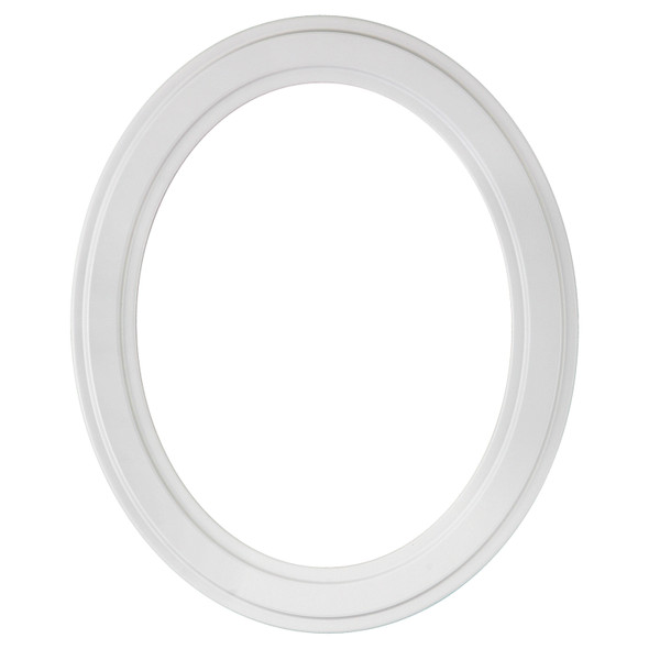 Wright Oval Frame #820 - Linen White