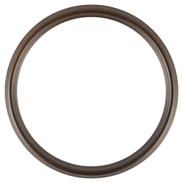 Saratoga Round Picture Frame - Rubbed Bronze Saratoga Round Picture Frame - Rubbed Bronze