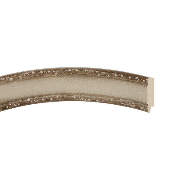 Monticello Oval Frame # 822 Arc Sample - Taupe