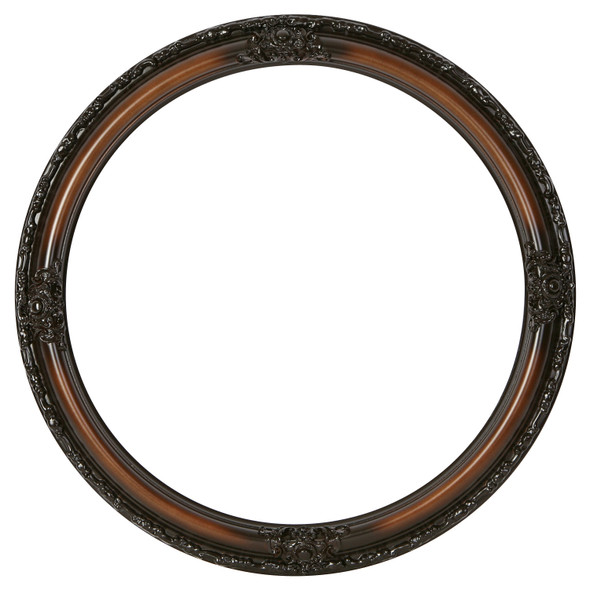 Picture Frames - Round Picture Frames - Brown Round Picture Frames