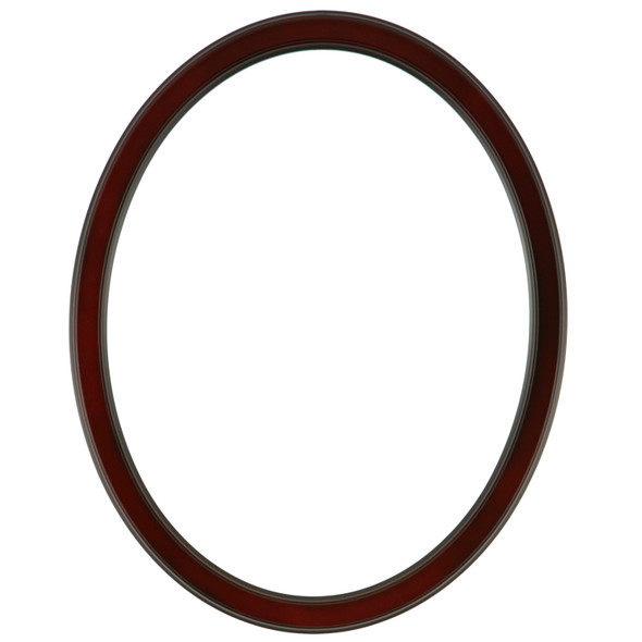 Toronto Oval Picture Frame - Walnut |Victorian Frames