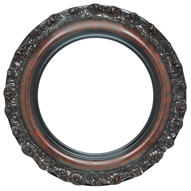 Venice Round Frame # 454 - Vintage Cherry