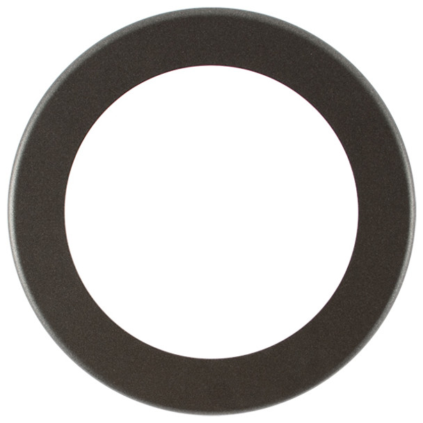Avenue Round Picture Frame - Black Silver