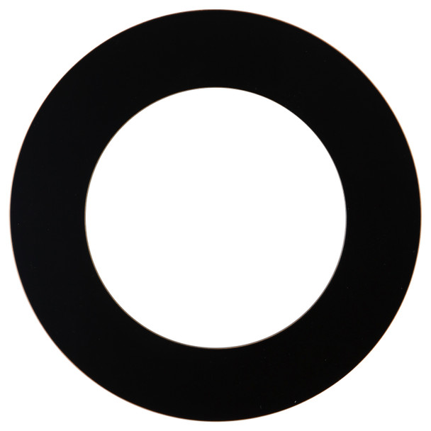 Ashland Round Picture Frame - Rubbed Black