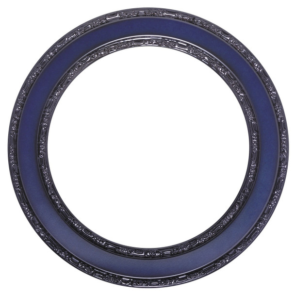 Monticello Round Frame # 822 - Royal Blue