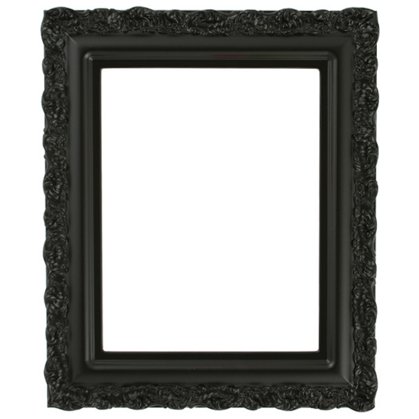 Venice Rectangle Frame # 454 - Matte Black