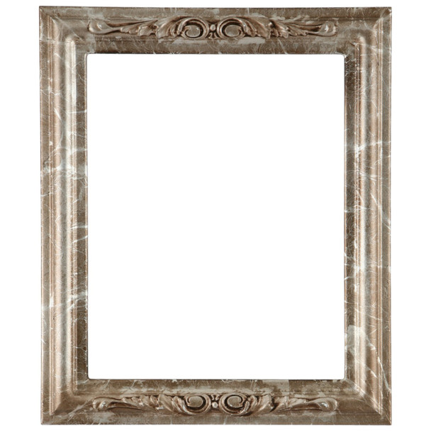 Florence Rectangle Frame # 461 - Champagne Silver