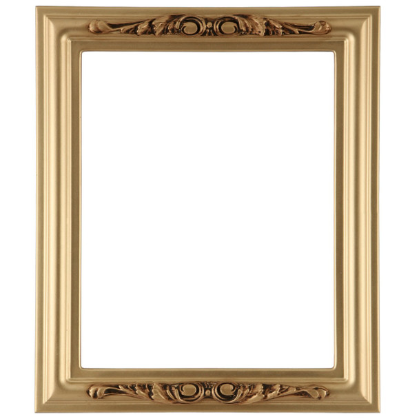 Florence Rectangle Frame # 461 - Gold Spray