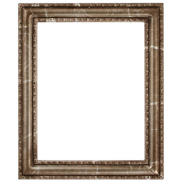 Dorset Rectangle Frame # 462 - Champagne Silver