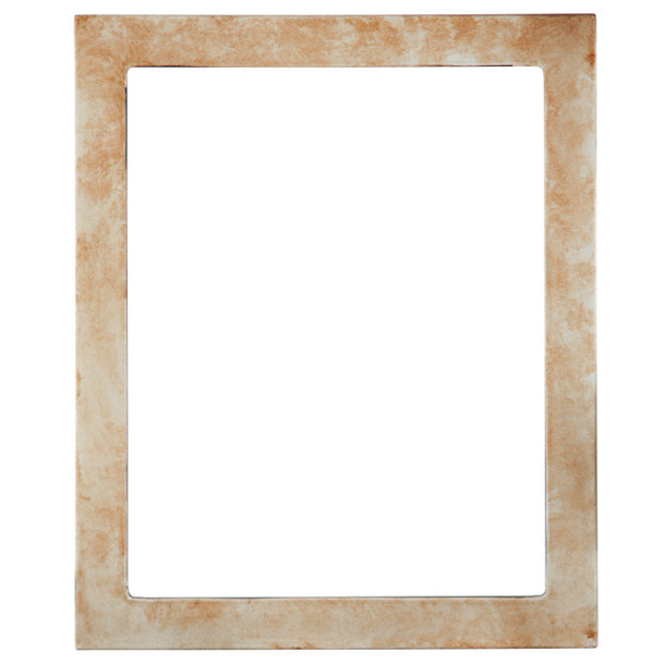 Vienna Rectangle Frame # 481 - Burnished Silver