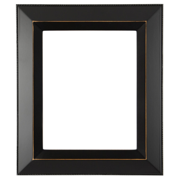 Lombardia Rectangle Frame # 486 - Rubbed Black