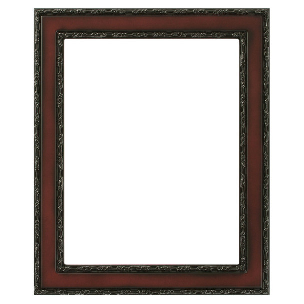 Monticello Rectangle Frame # 822 - Rosewood