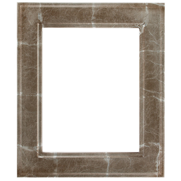 Montreal Rectangle Frame # 830 - Champagne Silver