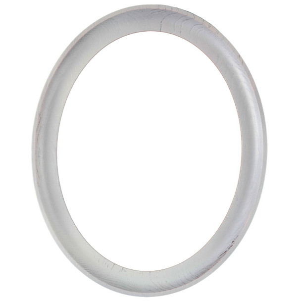Vancouver Oval Frame # 100 - Country White