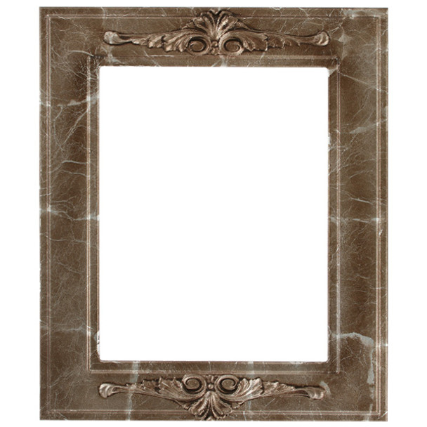 Ramino Rectangle Frame # 831 - Champagne Silver