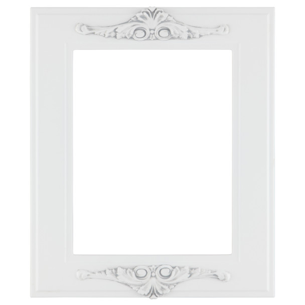 Ramino Rectangle Frame #831 - Linen White