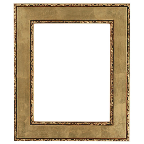 Paris Rectangle Frame # 832 - Gold Leaf