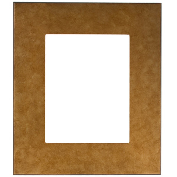 Boulevard Rectangle Frame # 864 - Burnished Gold