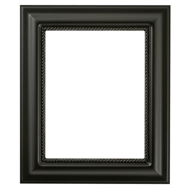 Heritage Rectangle Frame # 458 - Matte Black