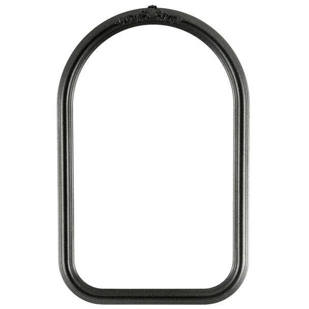 Contessa Cathedral Frame #554 - Black Silver