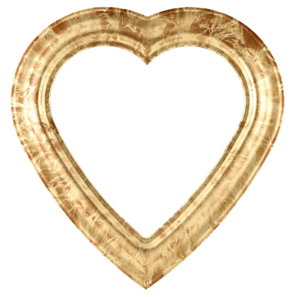 Lancaster Heart Frame - #450 - Champagne Gold