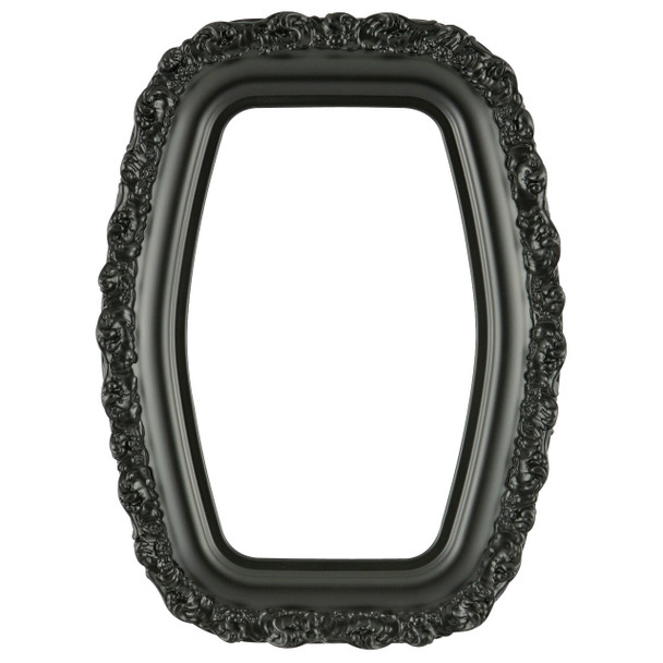 Somerset Hexagon Frame #452 - Matte Black