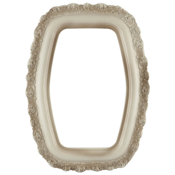 Venice Hexagon Frame #454 - Taupe