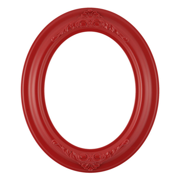 Winchester Oval Frame # 451 - Holiday Red