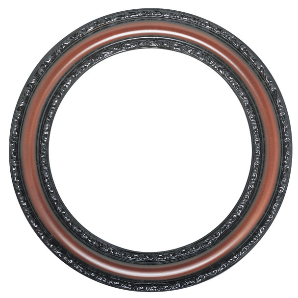 Dorset Round Frame #462 - Rosewood