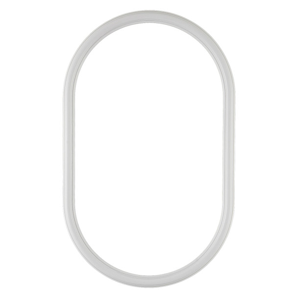 Saratoga Oblong Frame #550 - Linen White