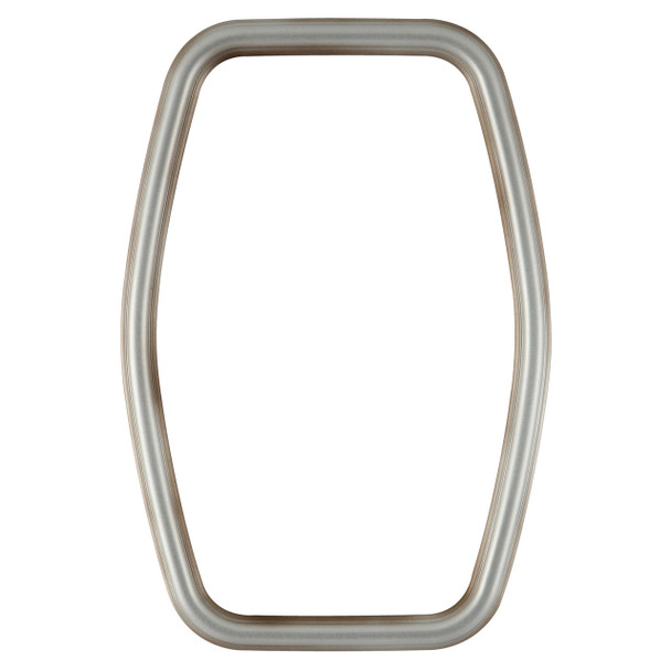 Saratoga Hexagon Frame #550 - Silver Shade