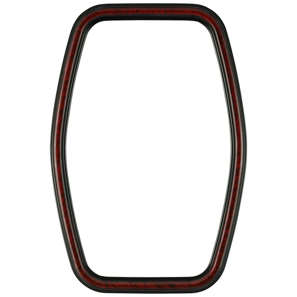 Saratoga Hexagon Frame #550 - Vintage Cherry