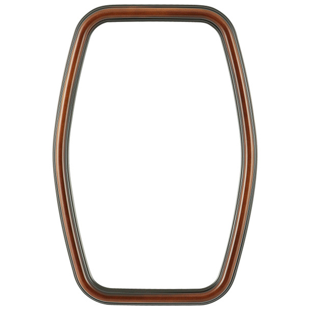 Saratoga Hexagon Frame #550 - Walnut