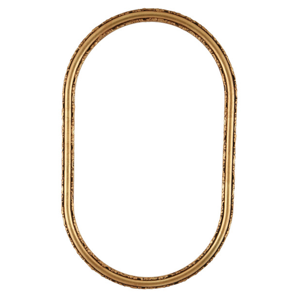 Virginia Oblong Frame #553 - Gold Leaf