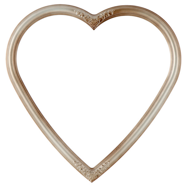 Contessa Heart Frame #554 - Silver Shade